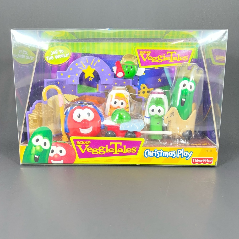 Fisher-Price 2001 VeggieTales Christmas Playset - / Nativity